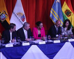 Se desarrollaron reuniones de Comisión del Parlatino en Ecuador