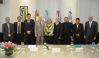 Reunión de la Comisión de Infraestructura del Parlasur en Buenos Aires