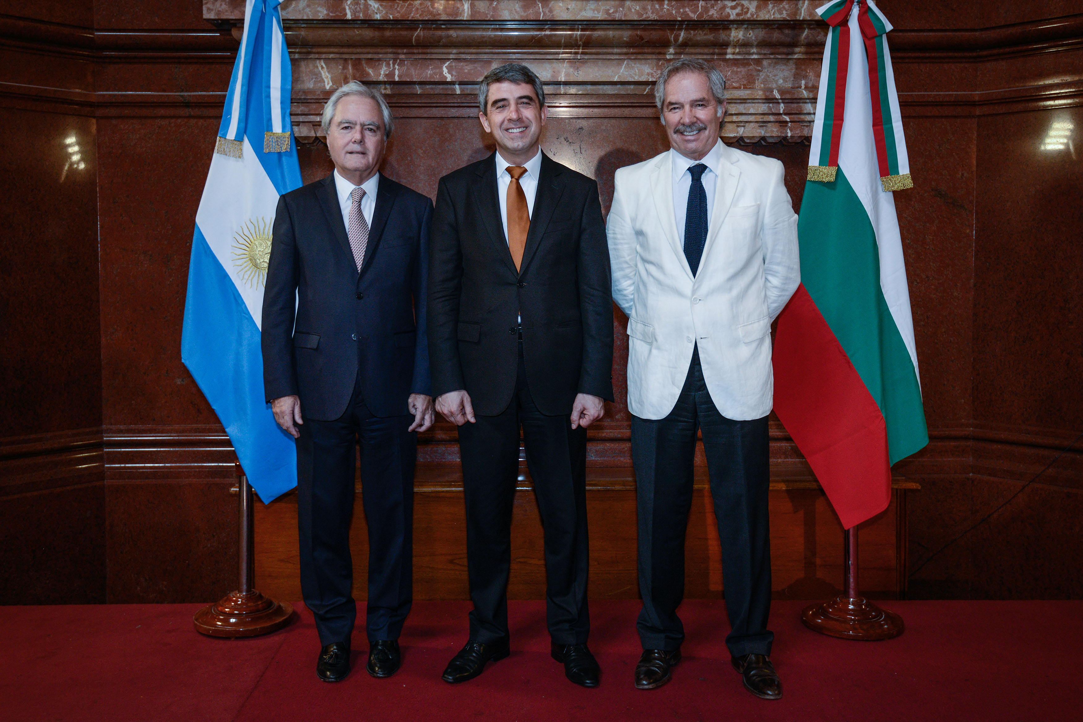 Visita del Presidente de la República de Bulgaria al H. Congreso de la Nación