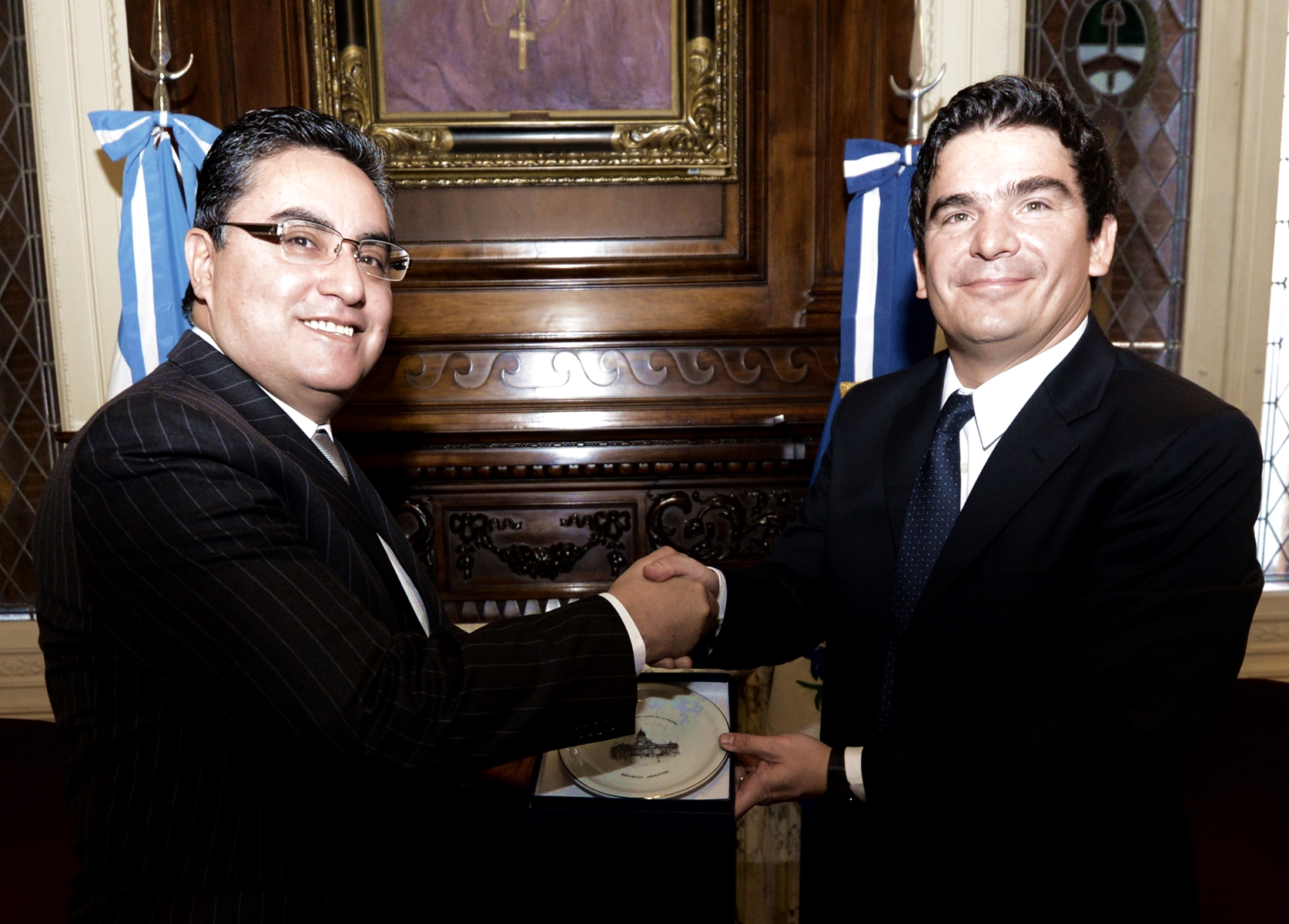Visita del Embajador de Guatemala en nuestro país