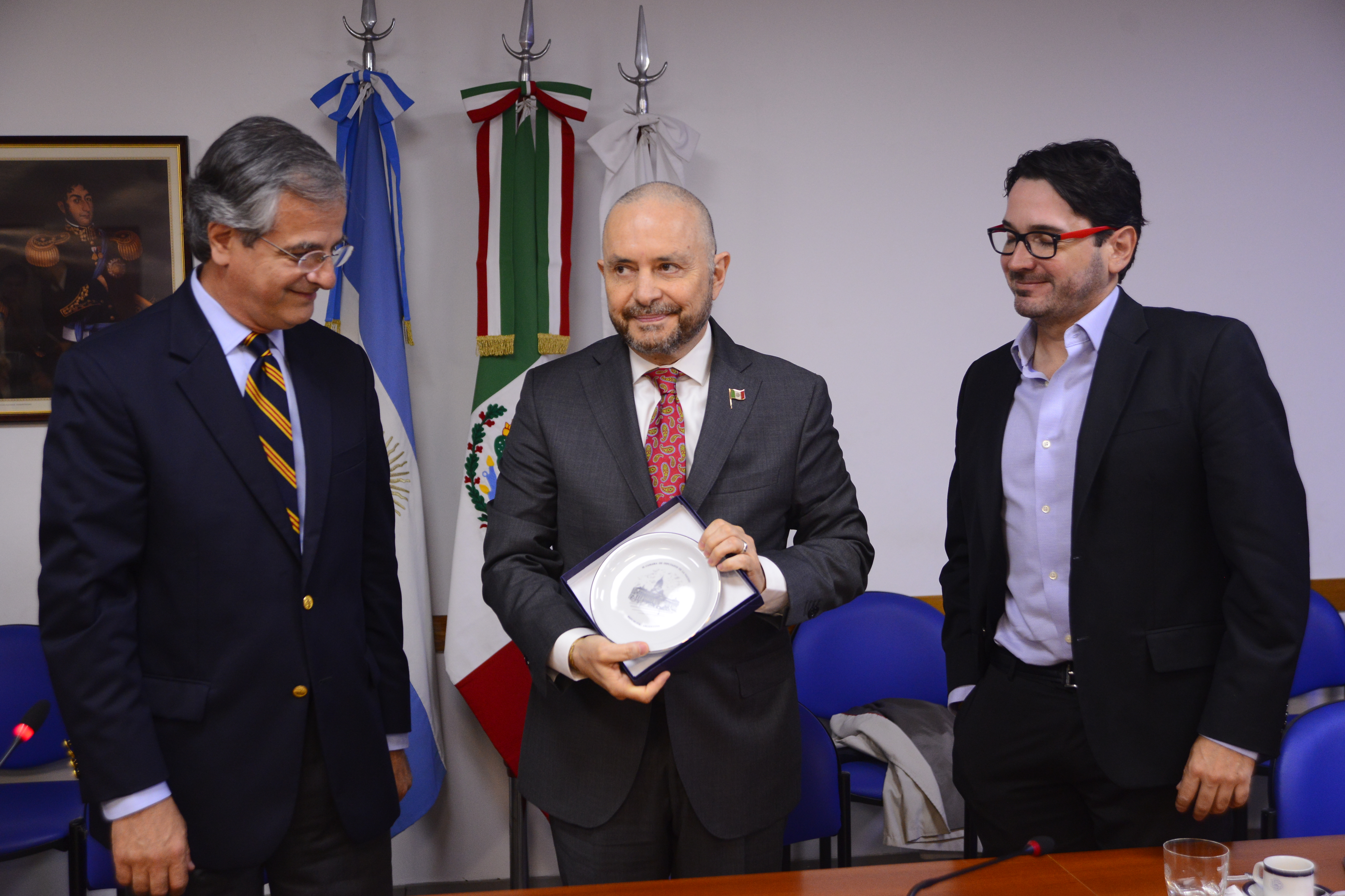 Visita del Embajador mexicano a la Comisión del MERCOSUR
