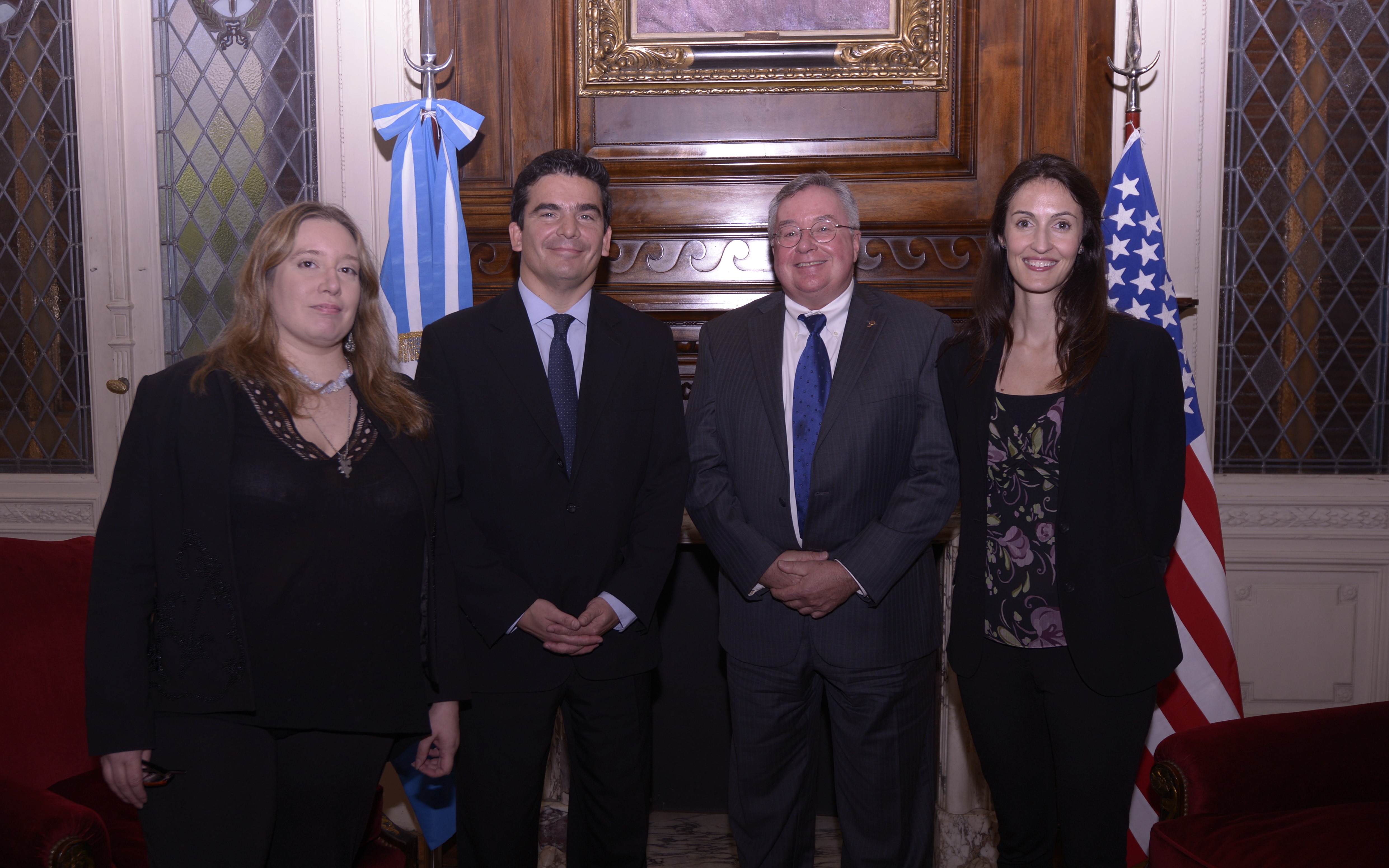 Reunión de trabajo con funcionarios de la Embajada de los Estados Unidos en Argentina