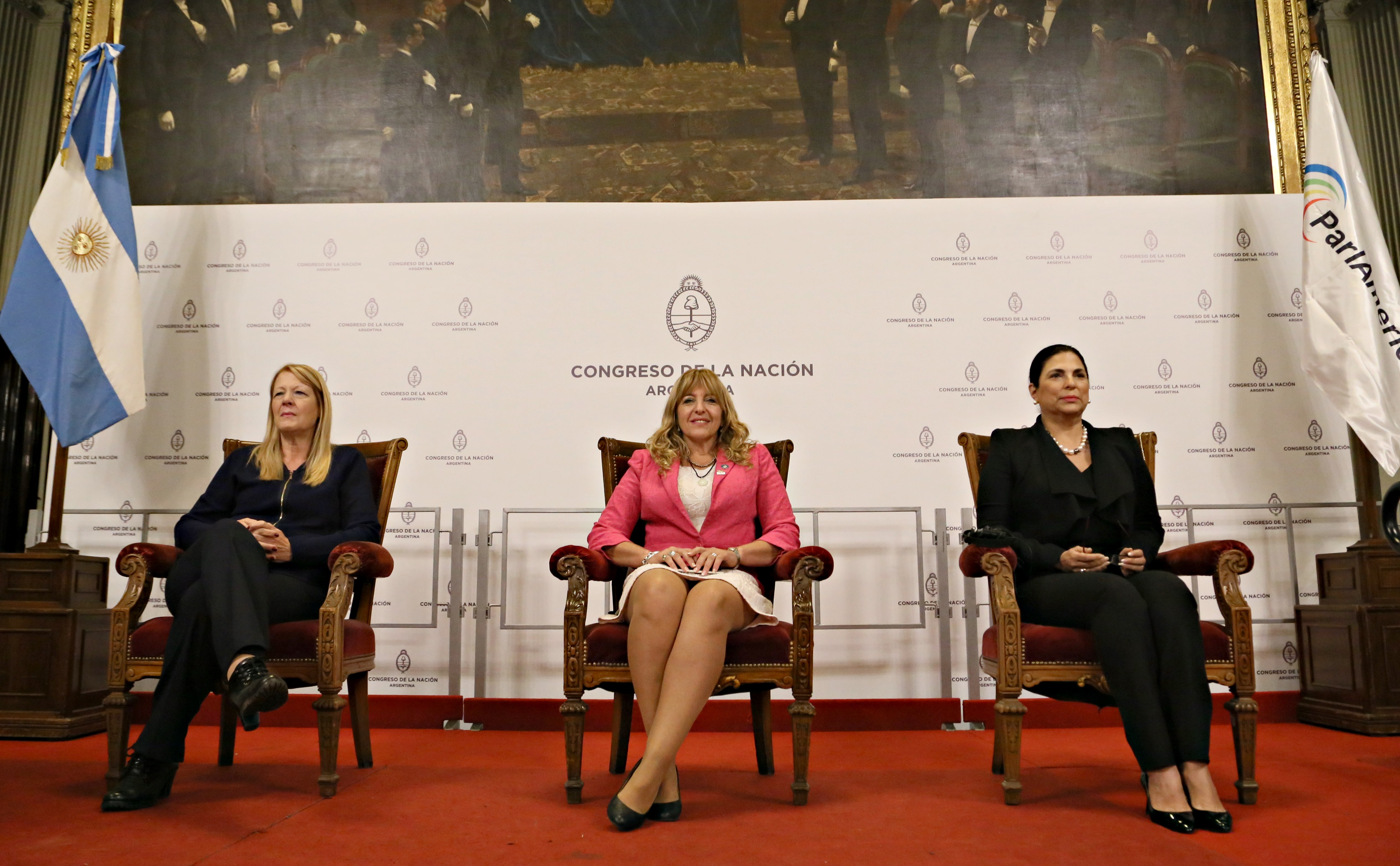 Encuentro internacional de mujeres parlamentarias