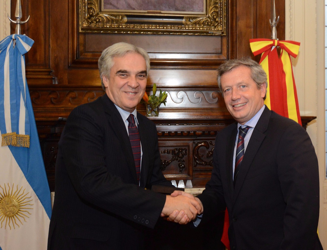 Visita del nuevo Embajador del Reino de España en nuestro país