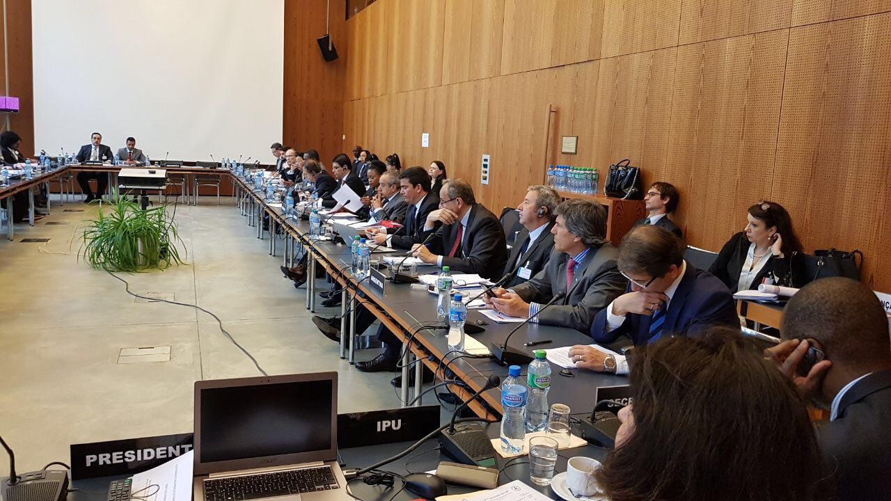 Viaje al encuentro del Comité Directivo de la Unión Interparlamentaria en Ginebra