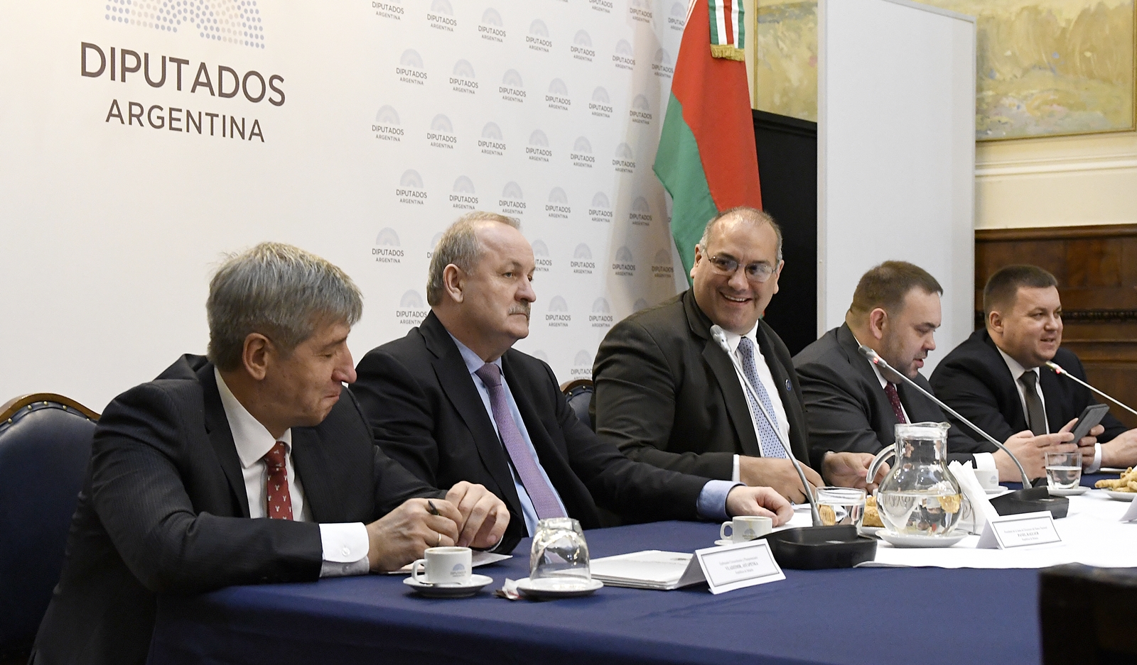 Diputados Nacionales recibieron a una delegación bielorrusa