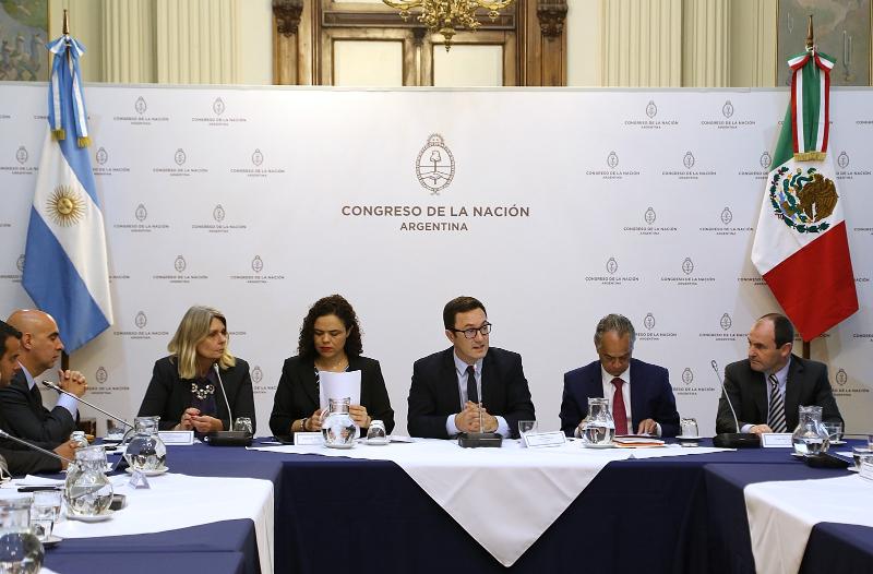 IV Reunión Interparlamentaria Argentina-México en la H. Cámara de Diputados de la Nación