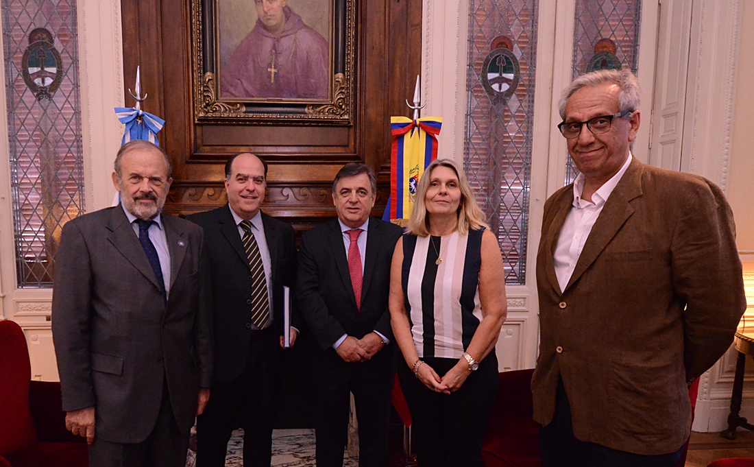 Diputados Nacionales se reunieron con el Legislador venezolano Julio Borges