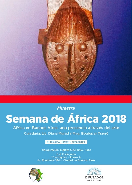 Muestra Artística y Fotográfica sobre África en la H. Cámara de Diputados de la Nación