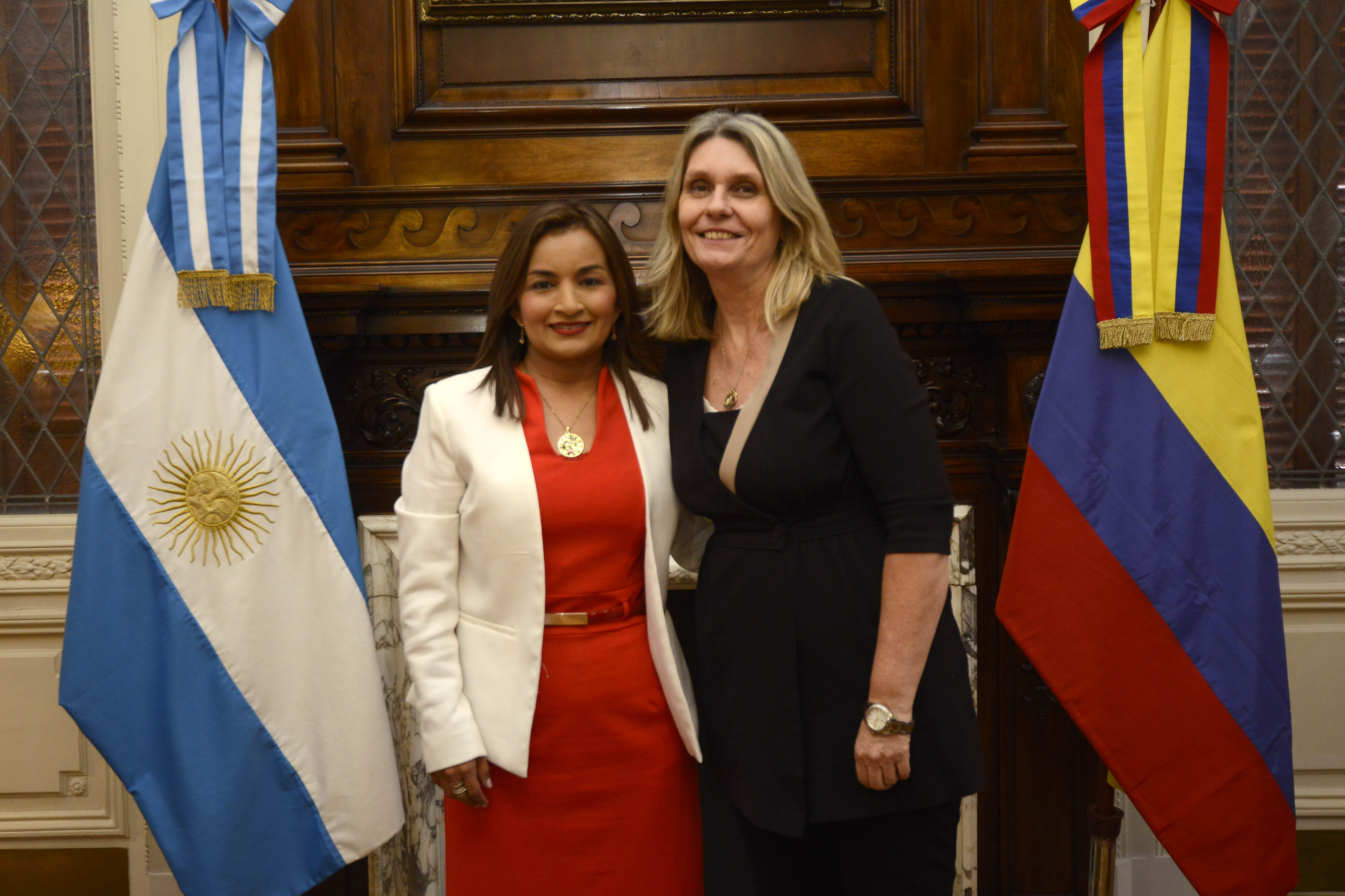 La legisladora electa de Colombia Irma Herrera visitó la H. Cámara de Diputados