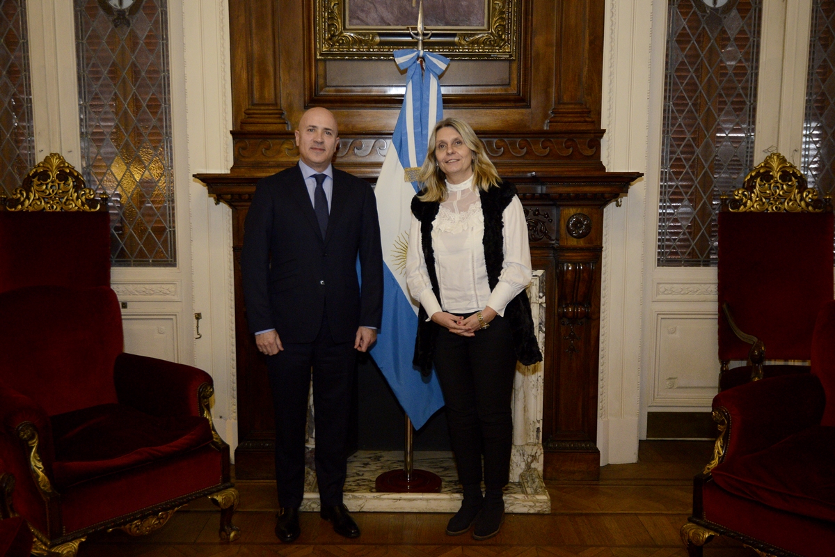 La Diputada Nacional Cornelia Schmidt Liermann dialogó con Mauricio Alice, nuevo Embajador argentino en la República del Líbano