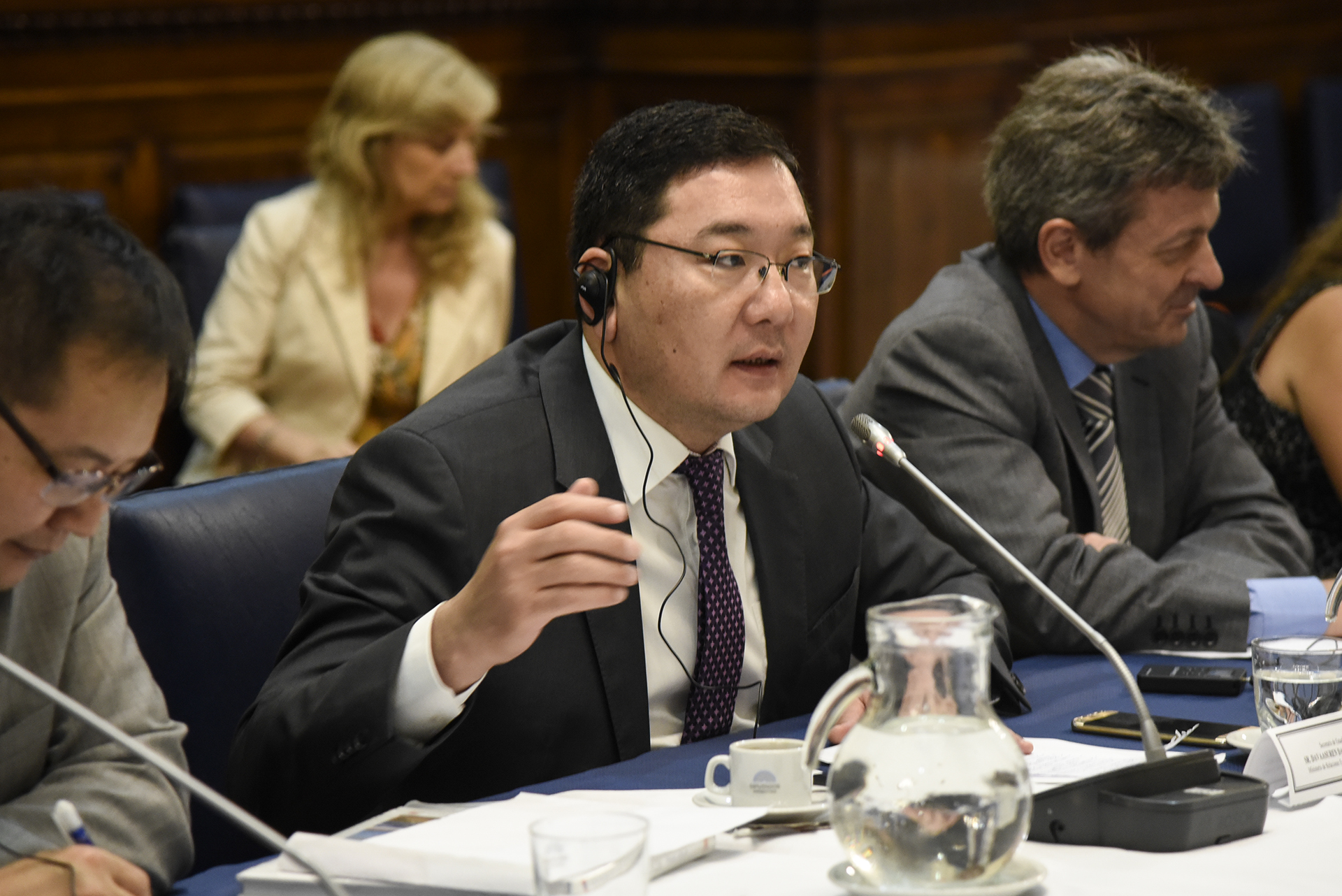Diputados Nacionales se reunieron con el Secretario de Relaciones Exteriores de Mongolia, Davaasuren Damdinsuren