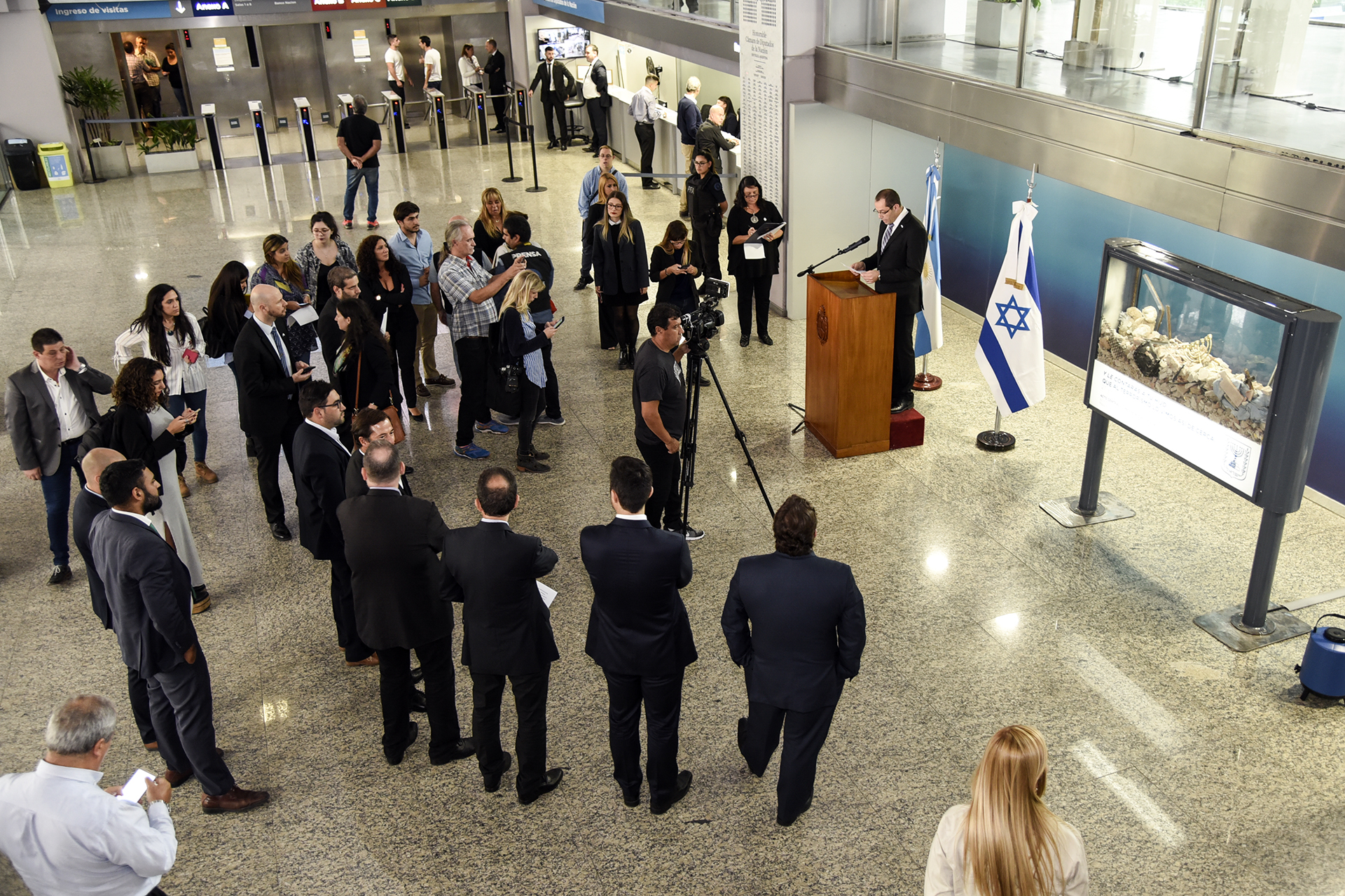 Homenaje a 27 años del atentado a la Embajada de Israel en Buenos Aires