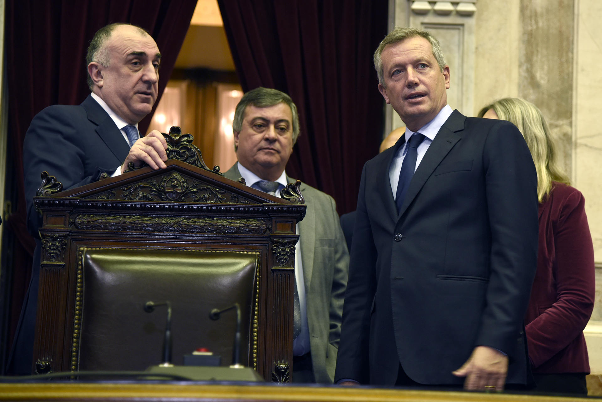 Con foco en el intercambio comercial, el Presidente de la HCDN recibió al Canciller de Azerbaiyán