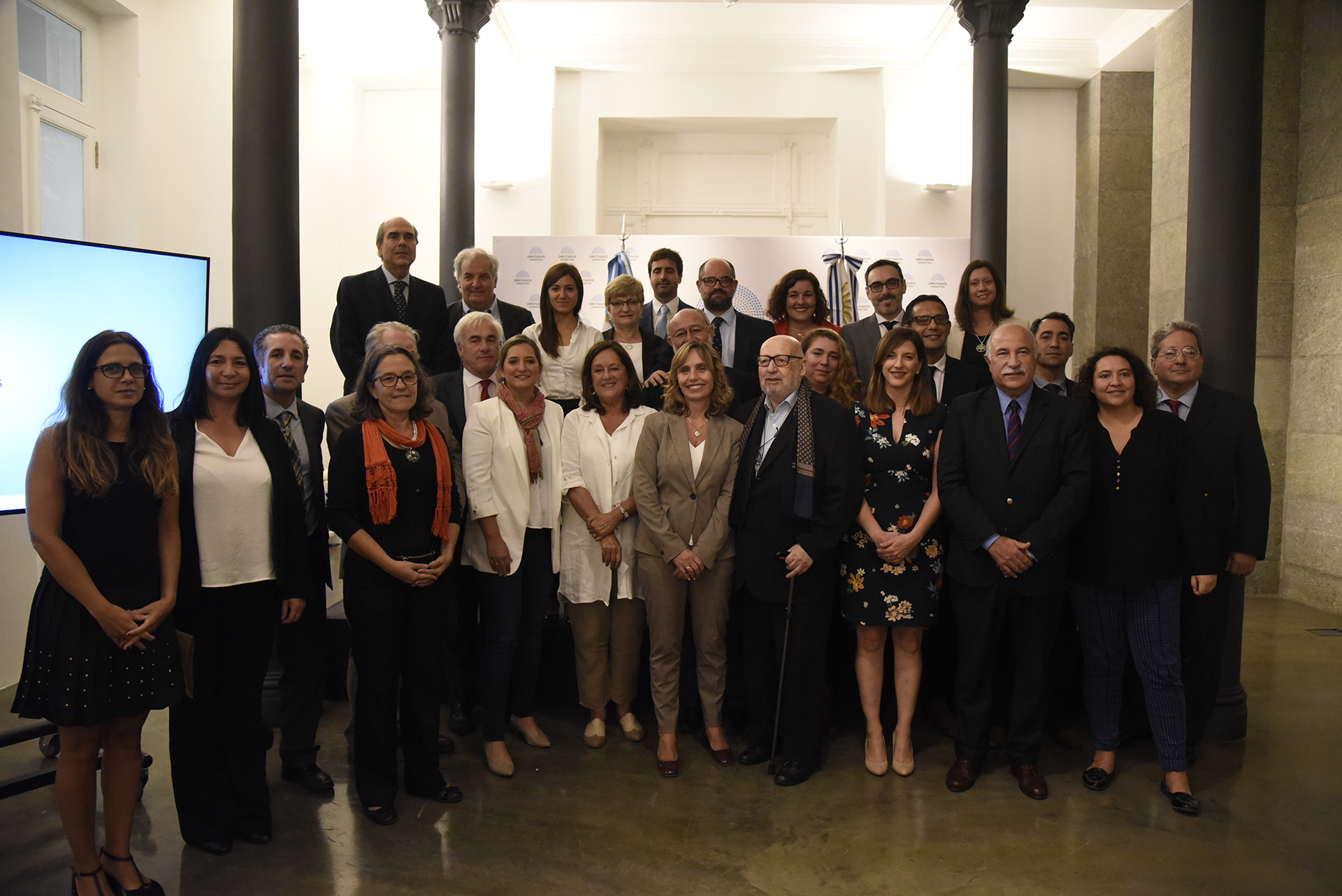 Visita de una delegación uruguaya la H. Cámara de Diputados de la Nación