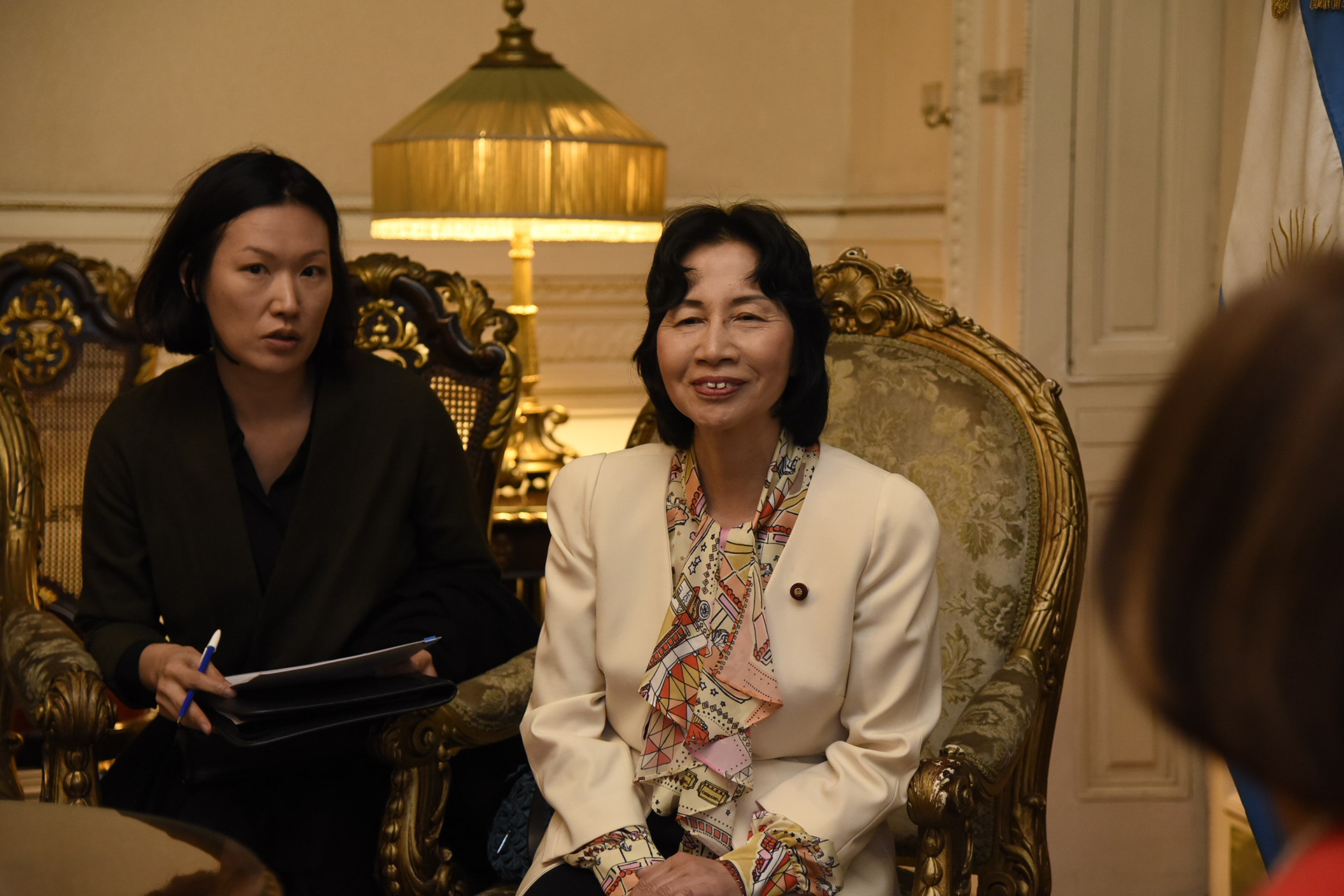 Visita de una legisladora japonesa a la H. Cámara de Diputados de la Nación