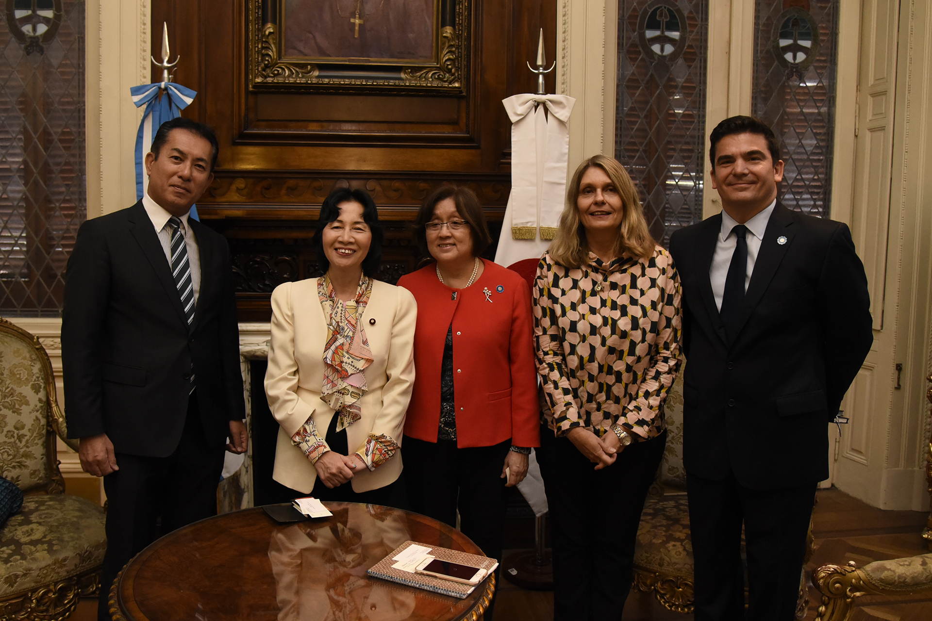 Visita de una legisladora japonesa a la H. Cámara de Diputados de la Nación