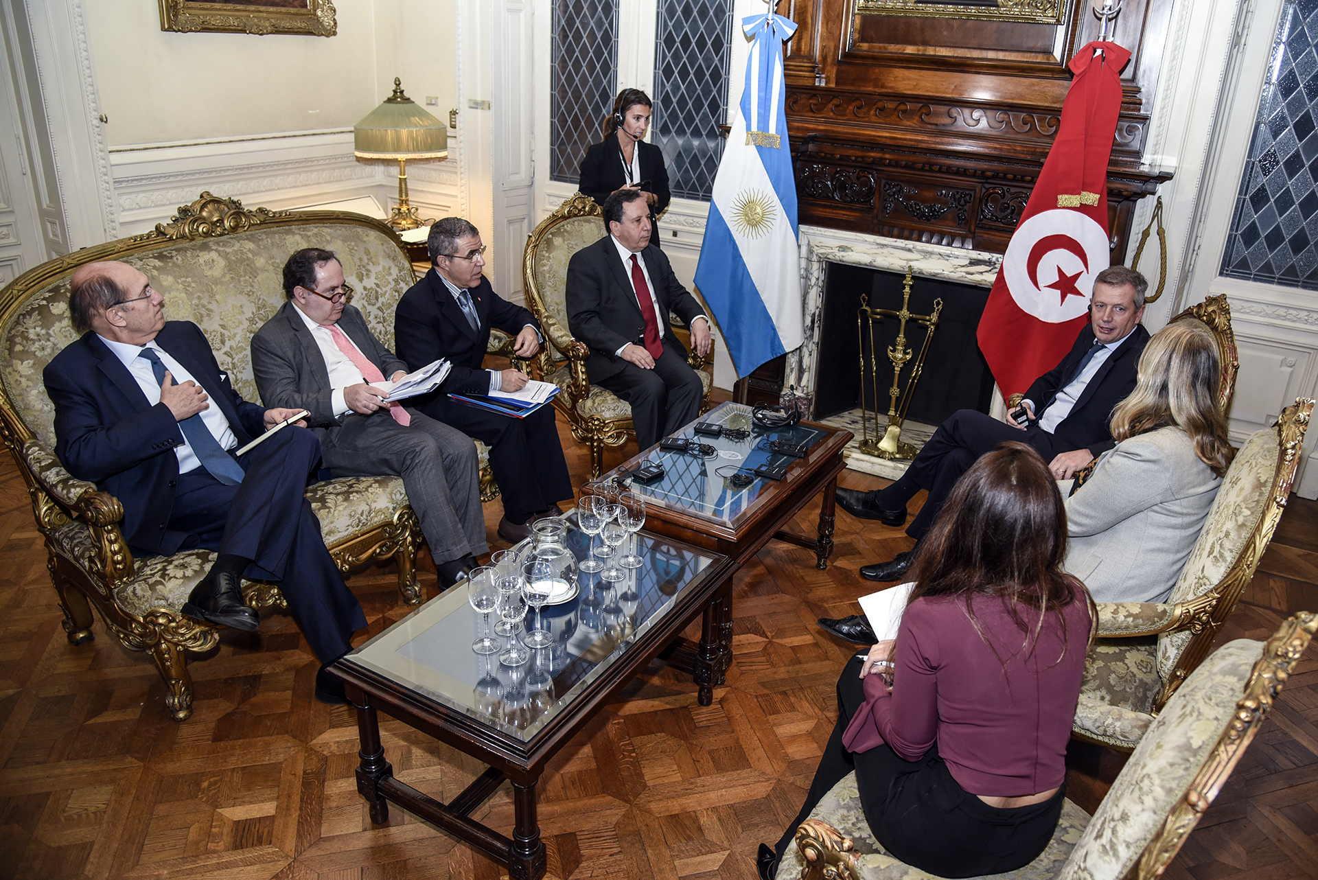 Visita oficial del Canciller de Túnez a la H. Cámara de Diputados de la Nación