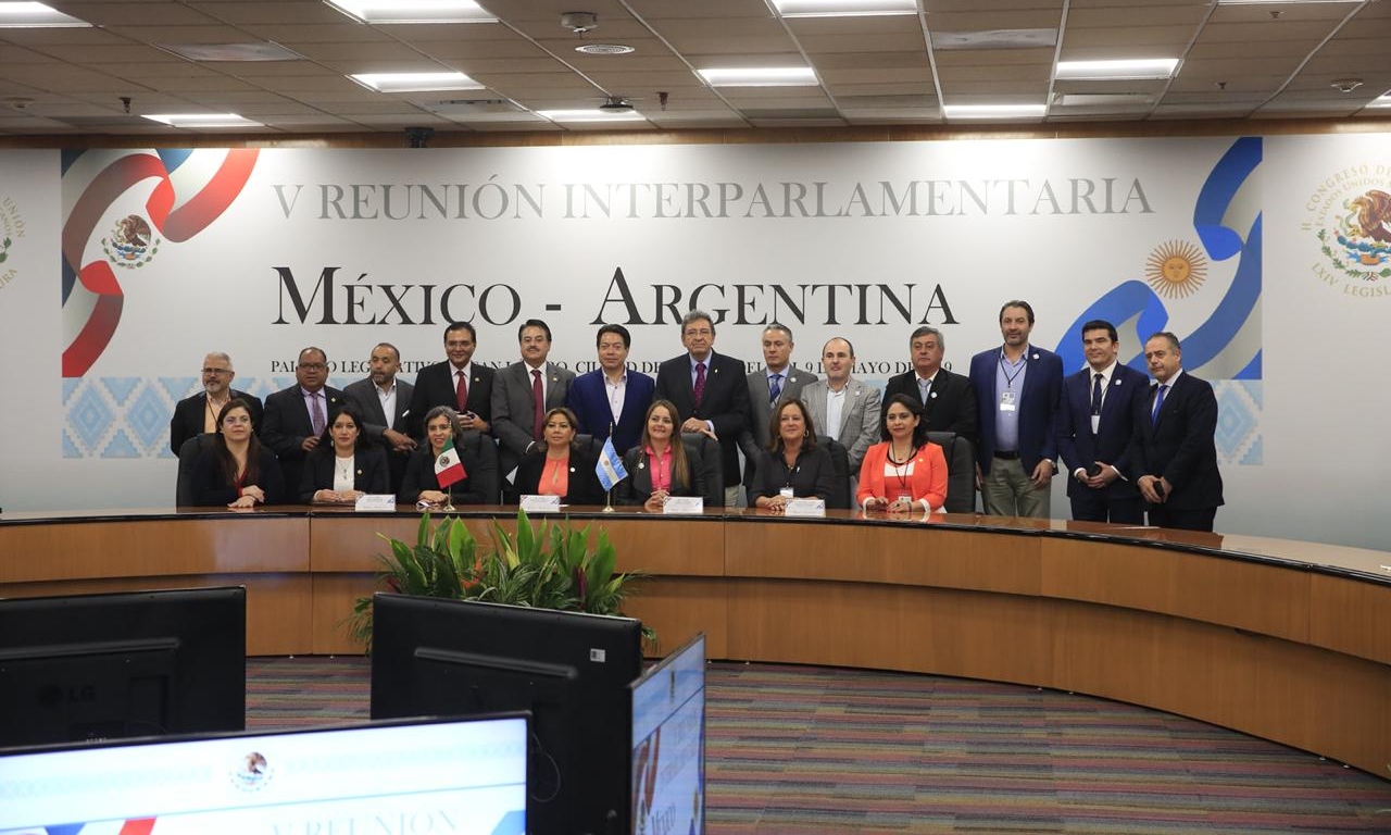 V Reunión Interparlamentaria Argentina-México