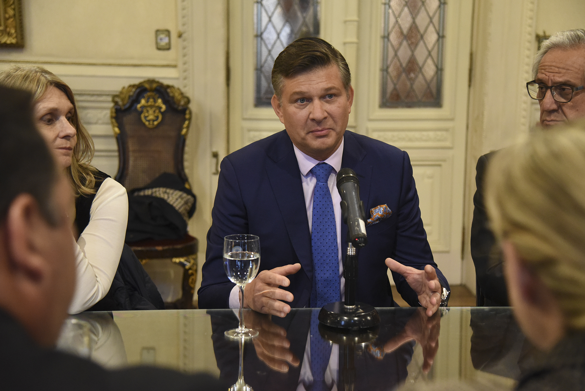 El Embajador checo estuvo en la H. Cámara de Diputados de la Nación