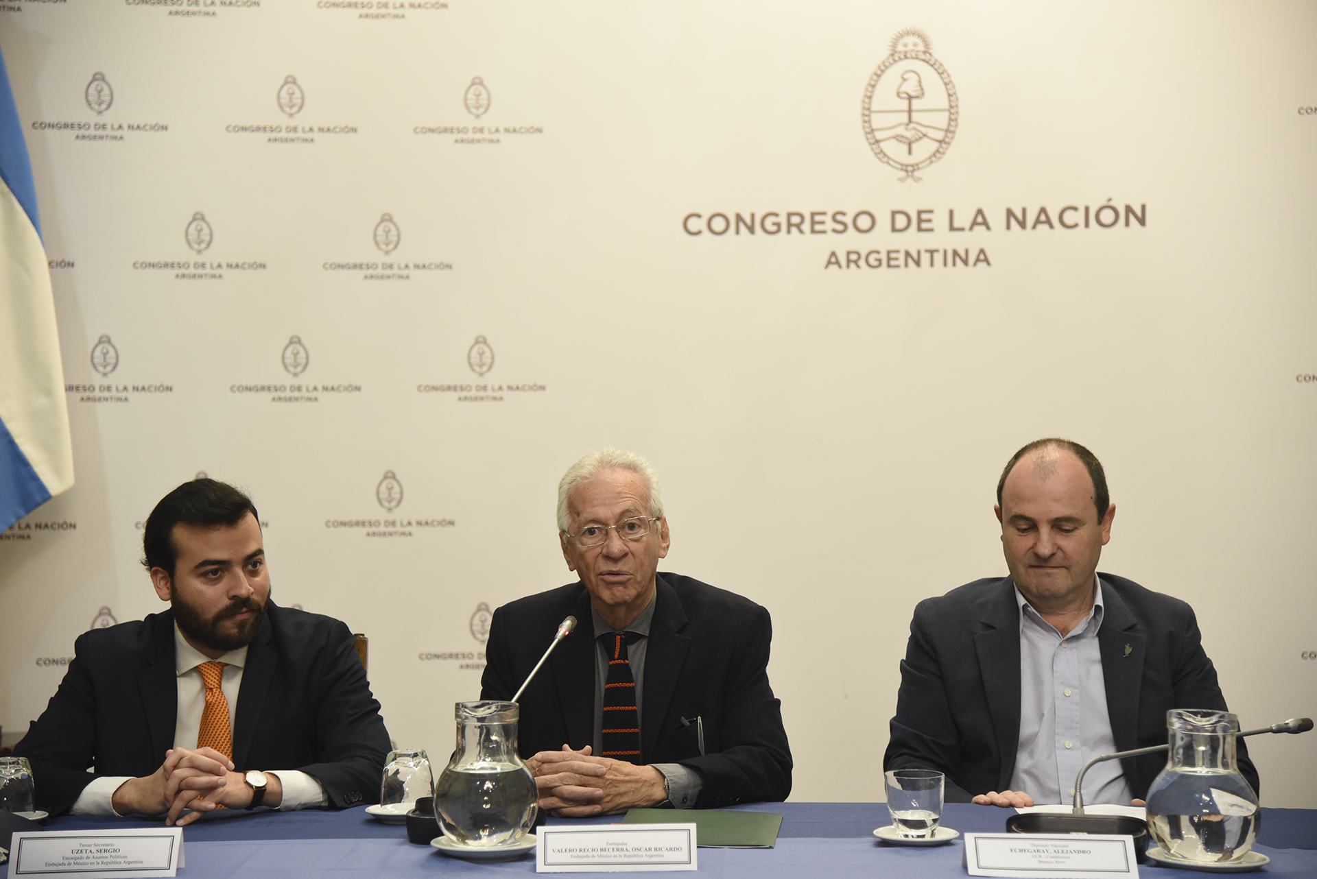 Legisladores le dieron la bienvenida al nuevo Embajador de México en nuestro país
