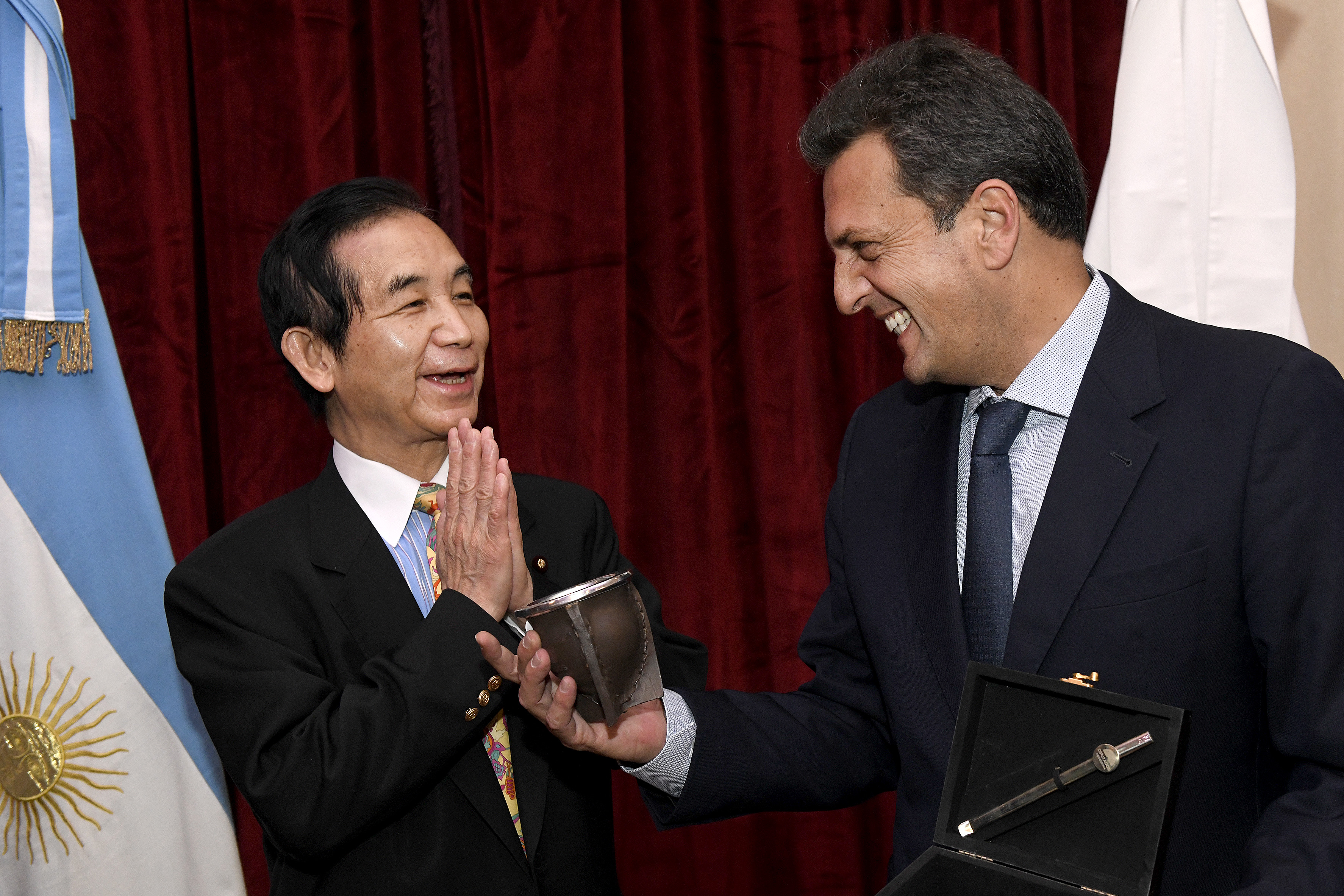 Una delegación de Japón visitó al Presidente de la HCDN, Sergio Massa para profundizar vínculos parlamentarios
