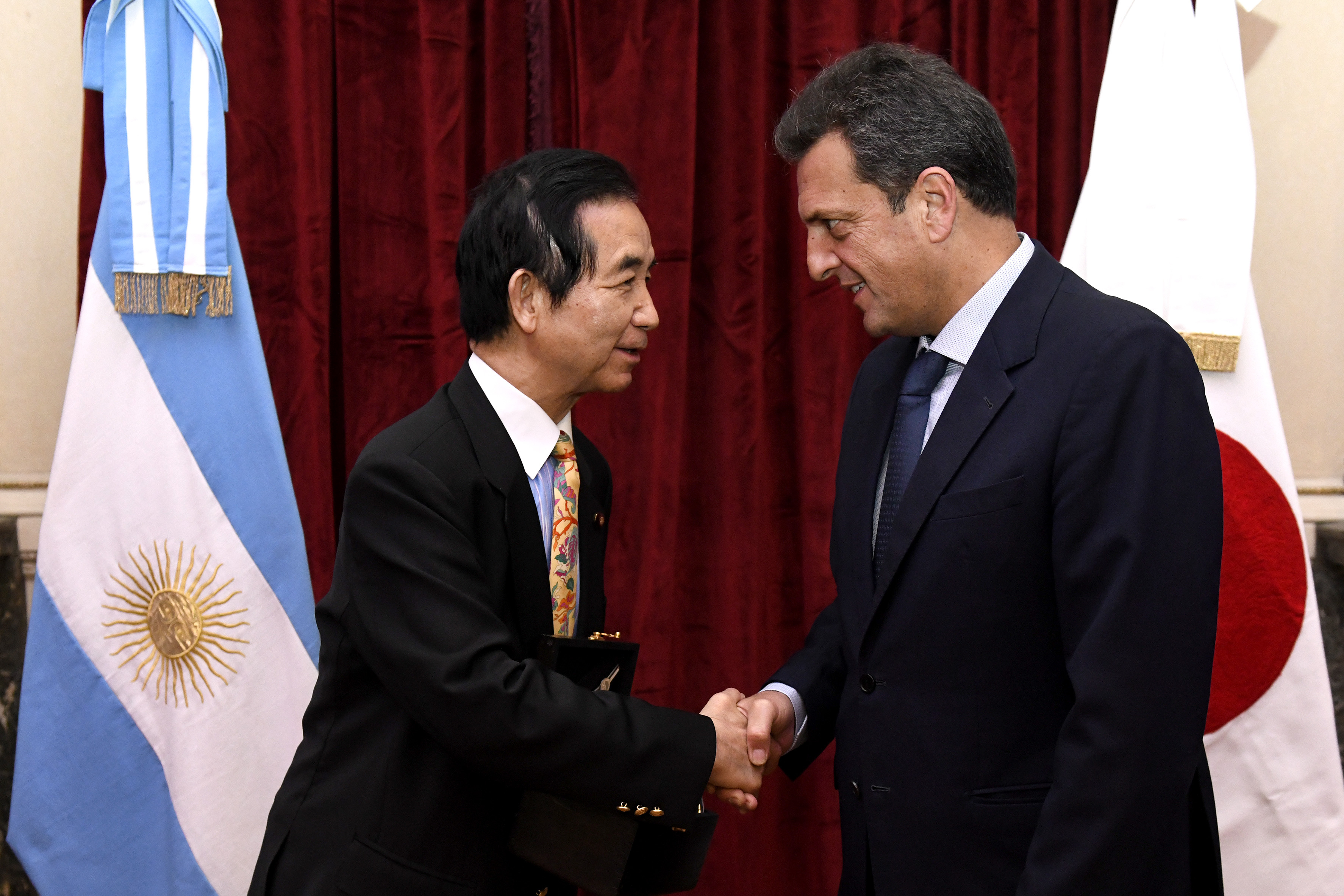 Una delegación de Japón visitó al Presidente de la HCDN, Sergio Massa para profundizar vínculos parlamentarios