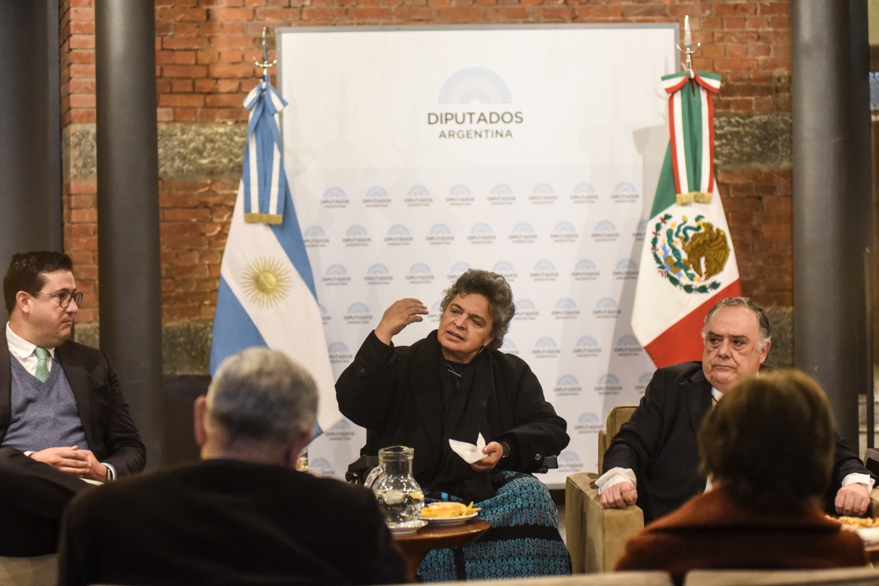 Presidenta de la Comisión de Relaciones Exteriores América Latina y el Caribe del Senado de México visitó la HCDN para impulsar la agenda bilateral