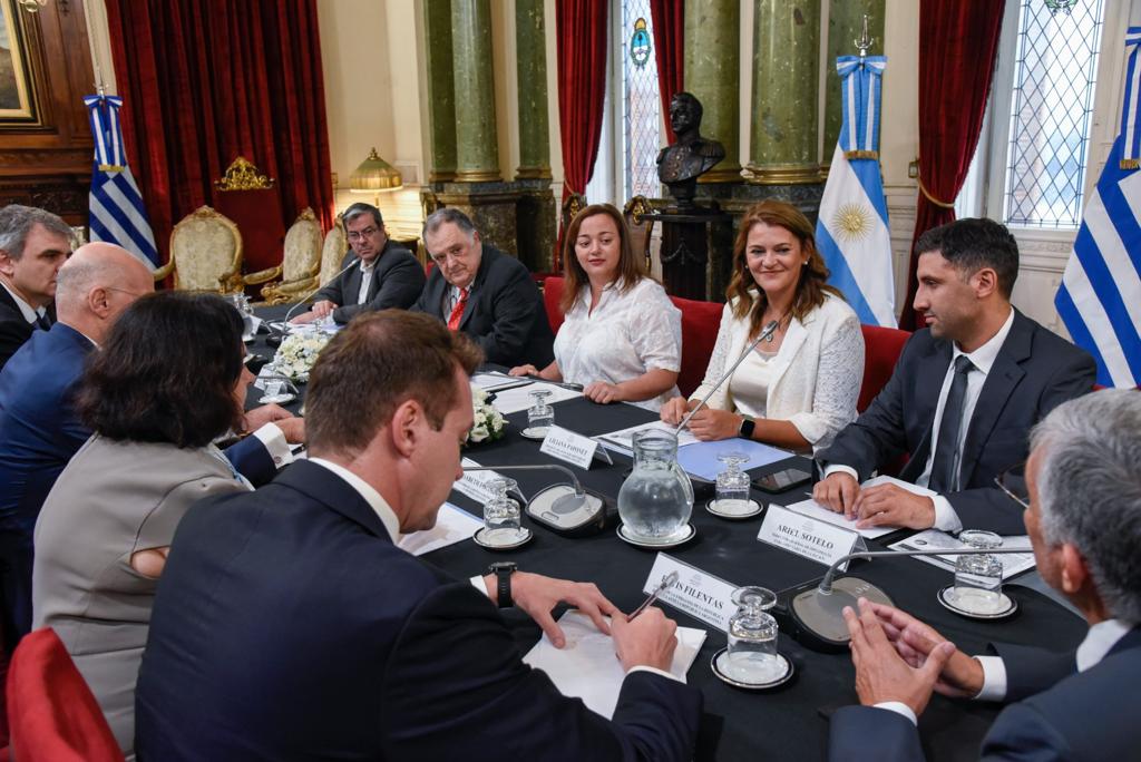 Moreau recibió al ministro de Asuntos Exteriores de Grecia