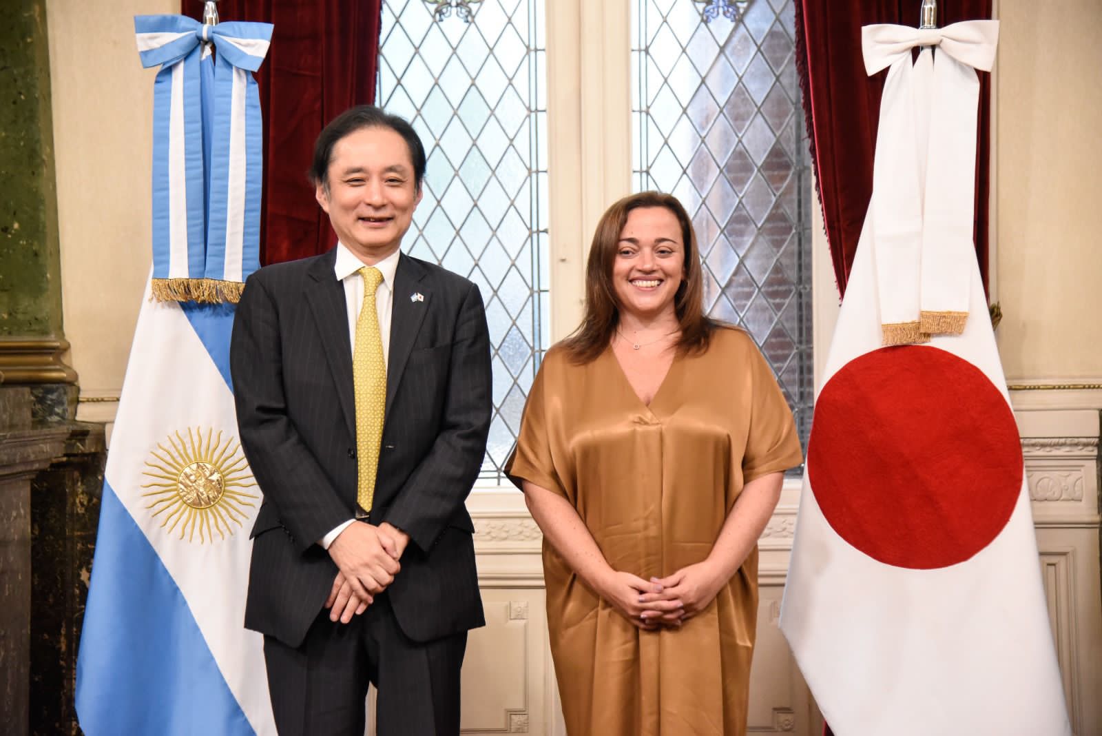 Moreau recibió a la embajador de Japón