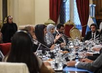 La ministra para la Cooperación Internacional de Emiratos Árabes Unidos visitó Diputados