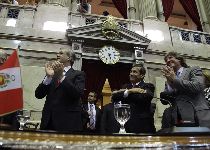 Visita del Presidente de la República del Perú, Ollanta Humala, a la HCDN