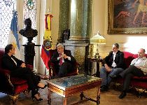 La Presidenta de la Asamblea Nacional del Ecuador visitó la H. Cámara de Diputados