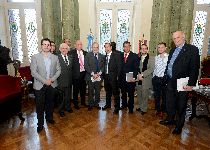 Reunión de trabajo con diputados y funcionarios venezolanos