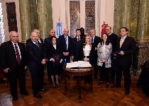 Delegación de parlamentarios armenios visitaron la HCDN