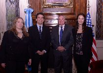 Reunión de trabajo con funcionarios de la Embajada de los Estados Unidos en Argentina