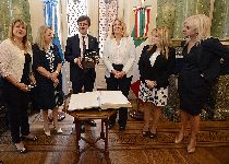 Visita del Alcalde de Florencia (Italia), Darío Nardella, a la HCDN