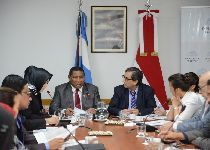 Visita de una delegación parlamentaria indonesia a la HCDN