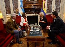 La legisladora electa de Colombia Irma Herrera visitó la H. Cámara de Diputados