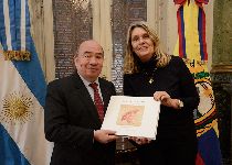 El Embajador ecuatoriano visitó la H. Cámara de Diputados de la Nación