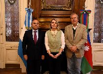 Se recibió al Embajador de Azerbaiyán en nuestro país en la H. Cámara de Diputados