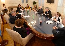 El Presidente de la Cámara Emilio Monzó recibió a un experto internacional en reglamentos parlamentarios