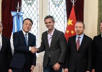 Martín Menem recibió al vicepresidente de la Asamblea Popular China Wu Weihua para afianzar los lazos diplomáticos